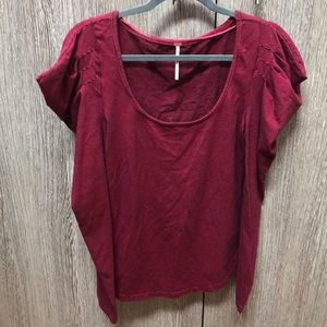 Free People Penelope Puff Sleeve Top